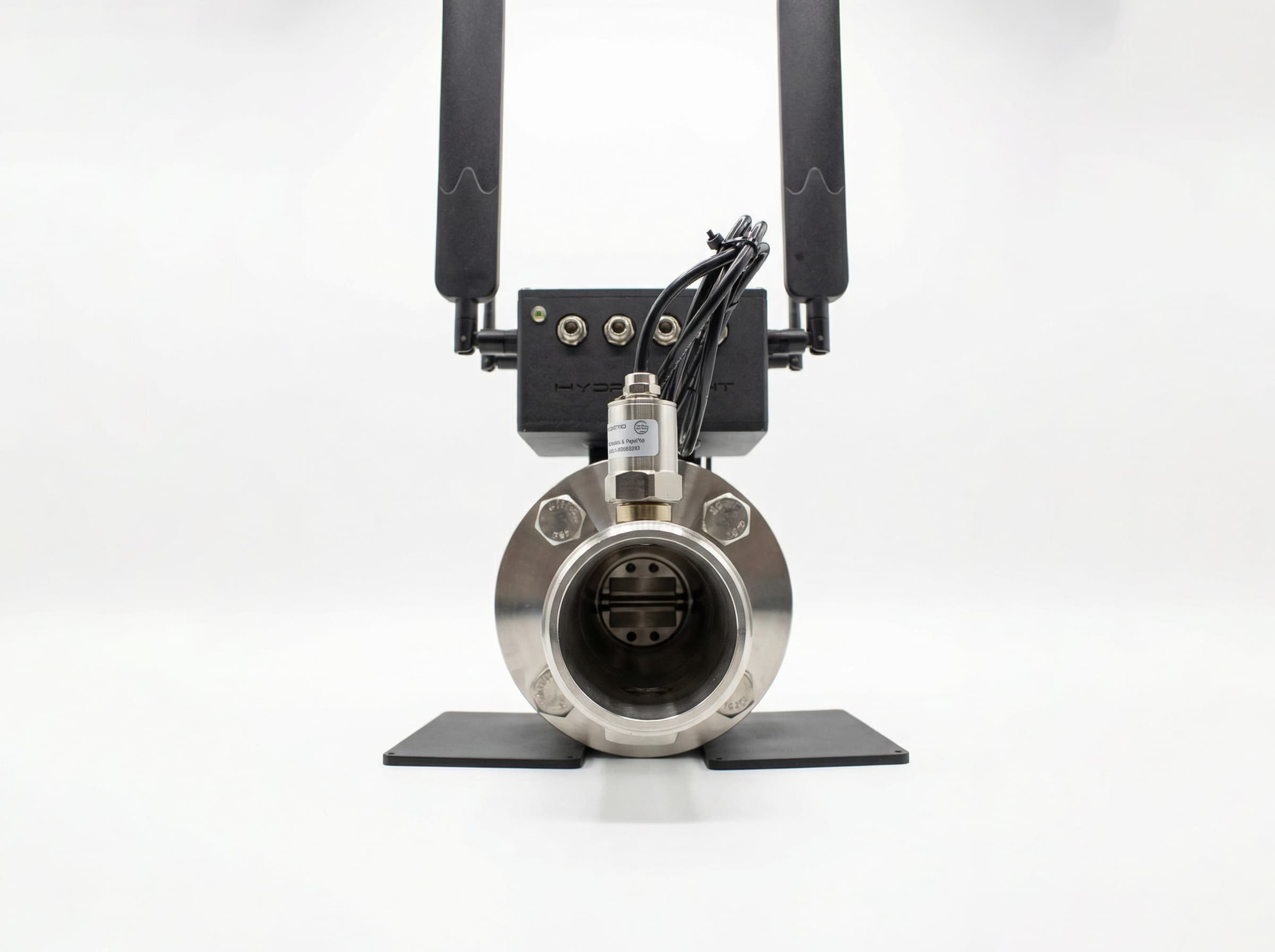 Industrial hardware — Alternate view — sensing path and valve integration